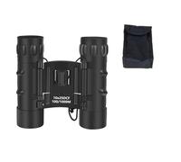 Occhiali per visione notturna Binocolo professionale 12x32 Telescopio portatile con cordino Borsa for il trasporto Prisma BAK4 ad alto ingrandimento reale Visibilità e chiarezza superiori(10X25)