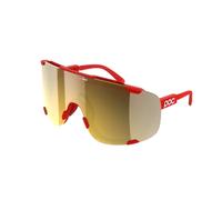 Poc Devour Sunglasses Rosso Clarity Trail/Partly Sunny Gold/CAT2 Prismane Red