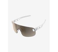 Occhiali POC Elicit bianchi con lente Clarity Trail Partly Sunny Silver