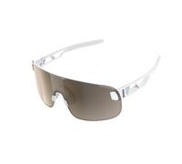 POC Occhiali Elicit – Bianchi – Lente Clarity Trail Partly Sunny Silver