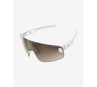 Occhiali POC Elicit Toric bianchi con lente Clarity Trail Partly Sunny Silver