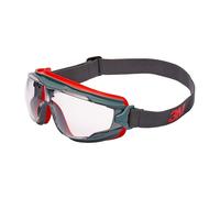 3M GoggleGear 500 Full Vision Glass, rosso/nero, etichettatura 2C-1.2 1 BT KN