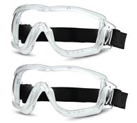 Occhiali protettivi per bambini da 2 pezzi Antiappannamento bifacciale Occhiali protettivi completamente chiusi per bambini con cinturino regolabile per la casa dei Adolescenti Gioco Battagli