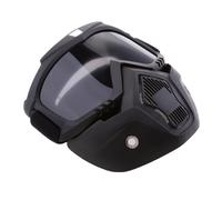 Occhiali protettivi per casco da motociclista Maschera per il viso con scudo