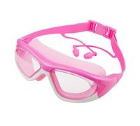 Occhiali protettivi per lezioni di chimica, occhialini da nuoto per bambini, maschere da snorkeling (rosa caldo, taglia unica)