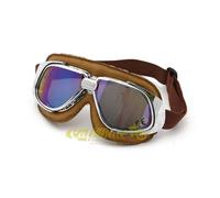 Occhiali Red Baron colore marrone lenti multicolor cornice metallica
