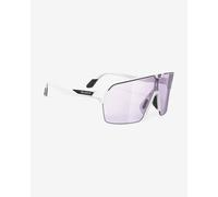 Occhiali Rudy Project Spinshield Air bianco opaco lente ImpactX Photochromic 2 Laser lilla
