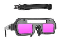 Occhiali Saldatura Auto-Oscuranti - Occhiali di Sicurezza per Saldatura - Protezione UV Antiriflesso con 3 Livelli di Oscurità per Lavori Industriali