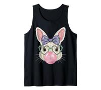 Occhiali Sassy Bunny Face Bandana Leopard Rabbit Happy Easter Canotta
