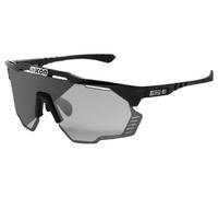 Occhiali scicon aeroshade kunken glossy black photochromic mirror grey