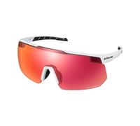 Shimano - S-Phyre 2 Road S2 (VLT 21%) + S0 (VLT 82%) - Occhiali da ciclismo rosso