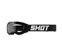 Shot Occhiali da motocross Assault 2.0 Solid Enduro Nero lucido