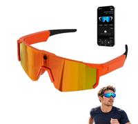 Occhiali Smart Con Intelligenza Artificiale E Fotocamera Da 8 Megapixel C | Algoritmi Di Intelligenza Artificiale,Identificazione Automatica,Traduzione In Tempo Reale,Chiamate Vocali,Bluetooth