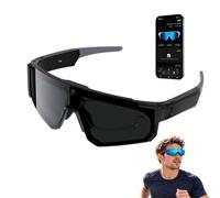 Occhiali Smart Con Intelligenza Artificiale E Fotocamera Da 8 Megapixel D | Algoritmi Di Intelligenza Artificiale,Identificazione Automatica,Traduzione In Tempo Reale,Chiamate Vocali,Bluetooth