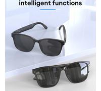 Occhiali smart HYUNDAI HY-C8 AI con auricolari Bluetooth, traduttore smart, assistente vocale per comunicazione multilingue, traduzione in tempo reale, registrazione di riunioni, eccellente durata del