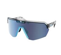 Occhiali sportivi bici da sole Scott Sport Shield 2027 black/neon blue/AMP ber
