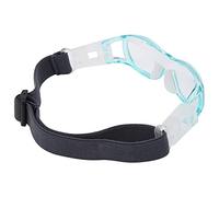 Occhiali Sportivi Regolabili per Bambini Protettivi per Basket Calcio Ciclismo, Adatti per 5-15 Anni, Materiale Policarbonato + PC (BLUE)