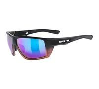 Uvex mtn venture CV, occhiali da sole, nero Onesize Black Matt