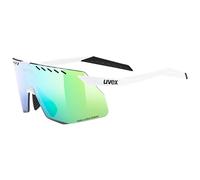 Occhiali sportivi Uvex Pace Stage S Cv White Matt/Mir.Green (S5330738886)