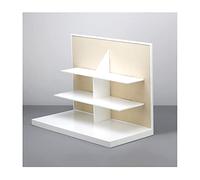Occhiali stand a 3 strati occhiali acrilici display occhiali da sole golfierme portanti a portata di scena di oggetti di posizionamento della casa Porta del posizionamento Porta (colore: giallo)