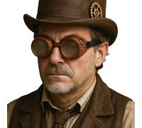 Occhiali steampunk per travestimento stile gotico vittoriano