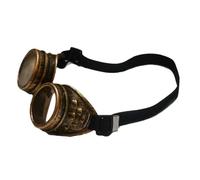 Occhiali Steampunk Vittoriana | Occhiali Da Sole Gotici Polarizzati Rotondi Retrò Per Halloween E Cosplay | Proppetti Vintage Per Il Trucco Per Feste, Festival E Incontri | Elegante Accessorio Per
