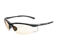 Contour II BSSI - Lente de PC CSP antirayaduras y antivaho PLATINUM - Montura de nylon negro mate - Patillas TIPGRIP - Nariz TPE