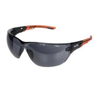 Patillas bi-material naranja/negro - PC ahumado - antirayaduras y antivaho PLATINUM