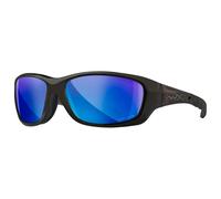 Wiley X Wx Gravitylenses: Captivate Polarized Blue Mirror Occhiali, Nero, Taglia Unica Unisex-Adulto