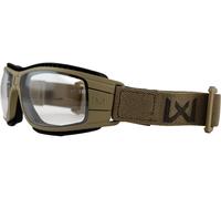 OCCHIALI TATTICI WILEY X LYNX GOGGLE GREY AND CLEAR LENS TAN WY-1501GT