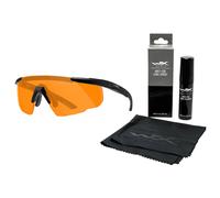 Occhiali tattici Wiley X Saber Advanced - Light Rust/Matte Black + Kit Anti-Fog Cleaner - set