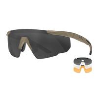 Occhiali tattici Wiley X Saber Advanced Set 3in1 - Grey/Clear/Light Rust/Matte Tan