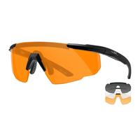 Occhiali tattici Wiley X Saber Advanced Set 3in1 - Matte Black