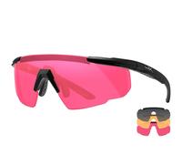 Occhiali tattici Wiley X Saber Advanced Set 3in1 - Smoke/Rust/Vermillion/Matte Black
