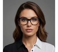 Occhiali Tods TO5298 005 Montature Nere Quadrate 55mm Donne