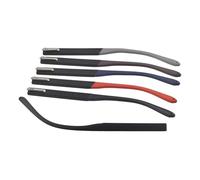 Occhiali TR90 Flex Cerniera a molla con memoria Gamba for occhiali TR006 for riparazione Sostituzione asta rotta 1 paio(Black Blue)