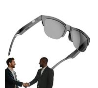 Occhiali Traduttore Con Intelligenza Artificiale | Occhiali Per Interpretariato Professionale - Dotati Di Supporto Per Oltre 100 Lingue Leggeri E Intelligenti Con Filtro Luce Blu E Tecnologia AI Per D