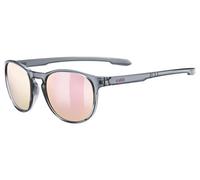 Occhiali uvex lgl 53 fume rosa specchiato