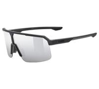 Occhiali uvex ramp nero argento specchiato