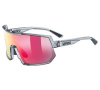 Uvex Sportstyle 235 Sunglasses Trasparente Supravision Mirror Red/CAT2 Smoke Transparent