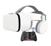 Occhiali Video 3D VR, Cuffie per Realtà Virtuale HD con Gamepad, Occhiali VR per TV, Film E Videogiochi Compatibili con iOS, Telefoni Android