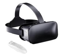 Occhiali VR 3D con esperienza di realtà virtuale immersiva, PD e FL regolabili per una visione chiara, montatura leggera da 360 g con effetto tenda