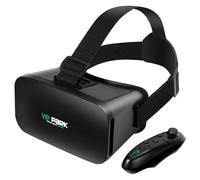 Occhiali VR 3D, Occhiali la Realtà Virtuale con Telecomando, Rotazione 360°, 120 ° FOV, HD Anti-Blue Lenti Visore Realtà Virtuale per iPhone e Smartphone 4.0"-6.7", Regali per bambini e adulti
