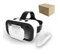 Occhiali VR per smartphone con controllo wireless, occhiali 4K Ultra HD per giochi coinvolgenti e video a 360°, compatibili con iPhone/Android 4,7-6,5"