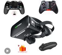 Occhiali VR realtà virtuale cuffie Bluetooth 3D casco per Smartphone occhiali per Smartphone dispositivi lenti cuffie Viar visualizzatore di giochi