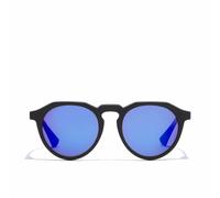 Occhialida sole Unisex Hawkers Warwick Raw Nero Azzurro [Ø 51,9 mm]