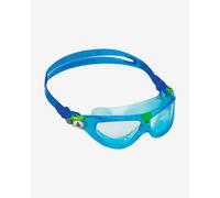 Aqua Sphere Seal Kid 2 Occhialino Nuoto Blu Turchese - Lente Chiara