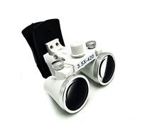 Occhialini binoculari medici chirurgici da 3,5X-420 mm, occhialini d'ingrandimento binoculari chirurgici per clinica medica, accessori per apparecchiature dentali (B)