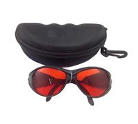 Occhialini completamente chiusi con lenti trasparenti anti-laser e anti-appannamento, con custodia rigida, per donne, uomini, adolescenti