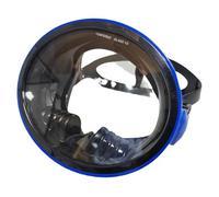 Occhialini da immersione per adulti con visione ampia, lenti professionali in vetro temperato, guarnizione in silicone morbido a prova di perdite, compatti 18 x 13 x 6 cm, per snorkeling e immersioni